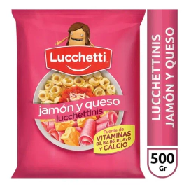 Capellettis Lucchetti Sabor Jamon Y Queso X 500 Gr