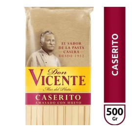 Fideos Don Vicente Caserito Con Huevo 500 Gr