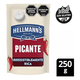 Aderezo Hellmanns Picante 250 Gr