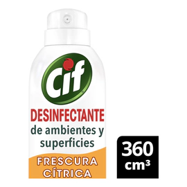 Aerosol Desinfectante De Ambientes Cif Cítrica 260 Gr