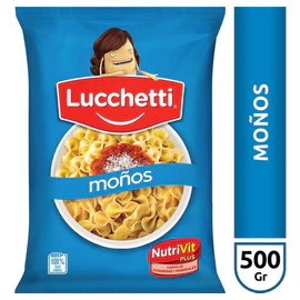 Fideos Lucchetti Moños 500 Gr