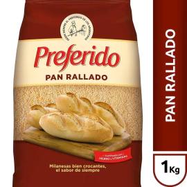 Pan Rallado Preferido Fortificado 1 Kg