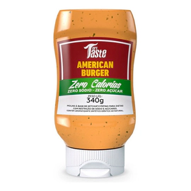 Aderezo Mrs Taste American Burguer Zero Calorias 340 Gr