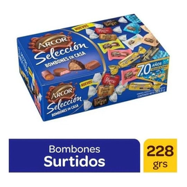 Bombones Arcor Seleccion Surtidos Kiosko En Casa 228,6 Gr