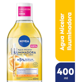Agua Micelar Nivea Iluminadora Piel Sensible 400 Ml