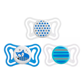Chupete Silicona Chicco Physio Light 6-16m Niño Azul 6-16 Meses