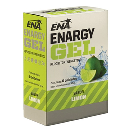 Ena Enargy Gel Sin Cafeina Sabor Limon Caja 6 Un