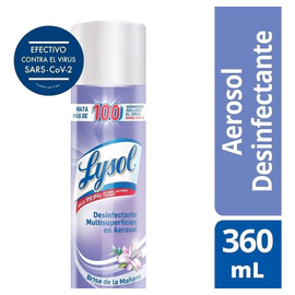 Desinfectate Aerosol Lysol Brisa De La Mañana 360 Ml