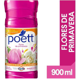 Poett Limpiador Liquido De Pisos Aroma Primavera X 900 Ml