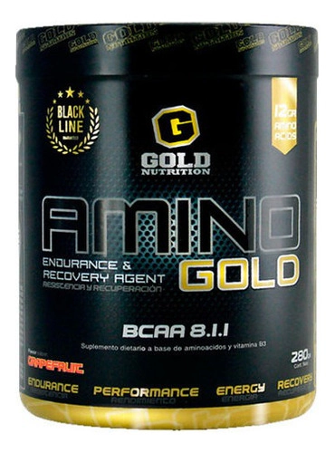 Amino Gold Nutrition 280 Gr Bcaa 8.1.1