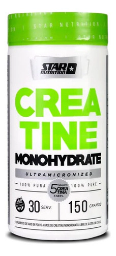 Creatina Creapure X150gr Star Nutrition