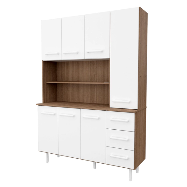 Aparador De Cocina 1,20 mts. Mueble Organizador Melamina