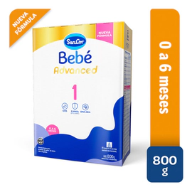 Sancor Bebé Advanced 1 Estuche X 800gs Original