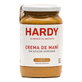 Crema De Mani Hardy Con Coco 380 Gr