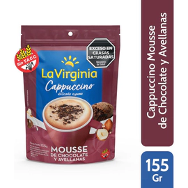 Cappuccino La Virginia Mousse De Chocolate 155 Gr Doypack