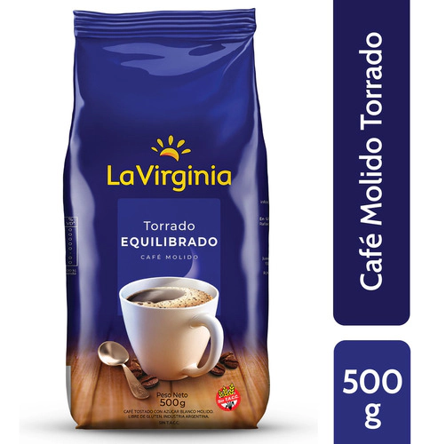 Cafe Molido La Virginia Torrado Equilibrado 500 Gr