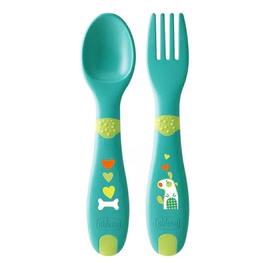 Primeros Cubiertos 12 Meses + Verde Chicco