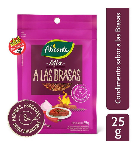 Alicante Mix A Las Brasas X 25 Gr