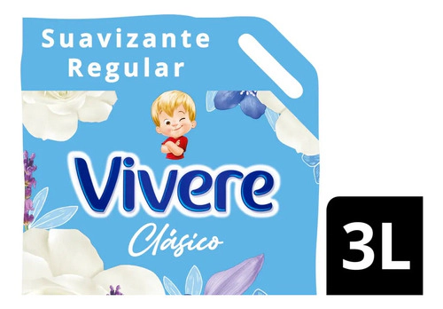 Suavizante Vivere Clasico Explosion Floral 3 Lt Doy