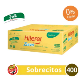 Endulzante En Polvo Hileret Zucra 400 Sobres
