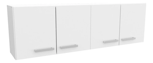 Alacena D/cocina Mosconi Exp 1,60m Mela Blanco Blanco