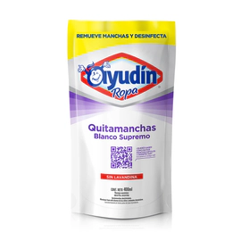 Quitamanchas Ayudin Ropa Blanca Liquido Doypack 400 Ml