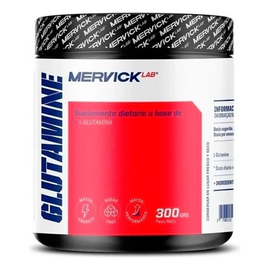 Aminoacido Glutamina Mervick Lab 1 Recuperador 300 Gr