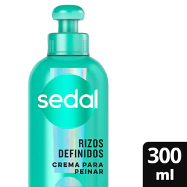 Crema De Peinar Sedal Rizos Definidos 300 Ml