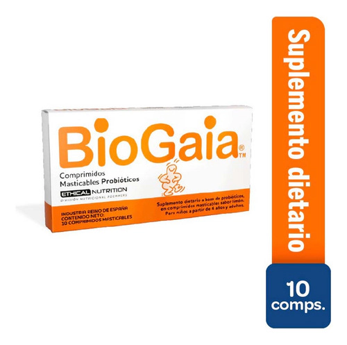 Biogaia Comprimidos Masticables Probióticos X 10 Comp.