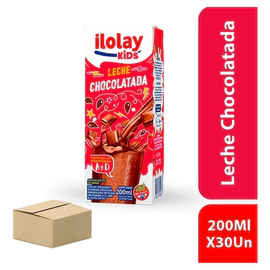 Leche Ilolay Chocolatada 200 Ml 30 Un