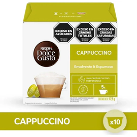 Cápsulas Cappuccino Nescafé® Dolce Gusto® x10