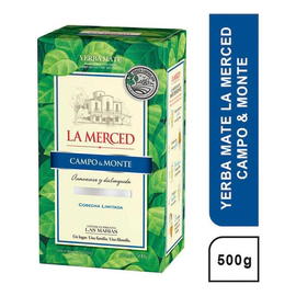 Yerba Mate La Merced Campo Y Monte Origen Controlado 500 Gr