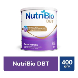 Suplemento Dietario Nutribio Sabor Vainilla Lata X 400 G