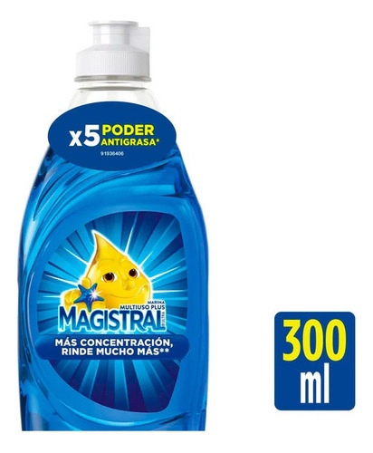 Detergente Magistral Multiuso Power Marina X 300 Ml