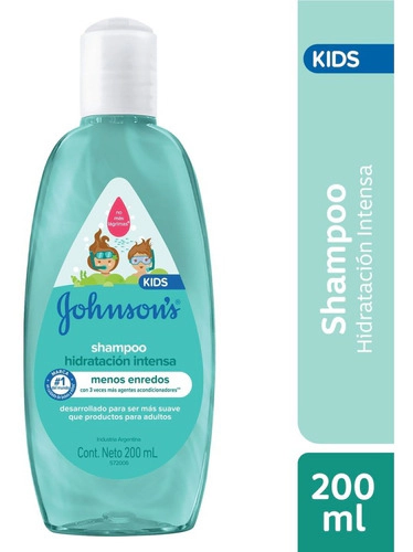 Johnson's Baby Shampoo Hidratación Intensa 200ml