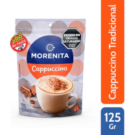 Cafe Morenita Cappuccino Instantaneo 125 Gr Doypack