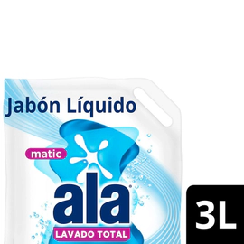 Jabon Liquido Ala Baja Espuma Ecolavado Doypack 3 Lt