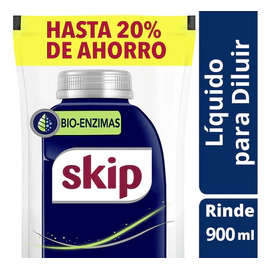 Jabon Liquido Skip Para Diluir Bio Enzimas Doypack 150 Ml