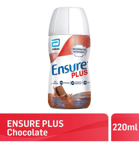 Ensure Plus Liquido Multivitaminico Chocolate 220 Ml