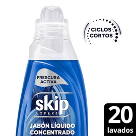 Jabón Líquido Skip Ciclos Cortos Frescura Activa Botella 800ml