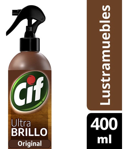 Limpiador Cif Ultra Brillo Original Gatillo 400 Ml