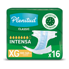 Plenitud Classic Pañal XG 16 Unidades