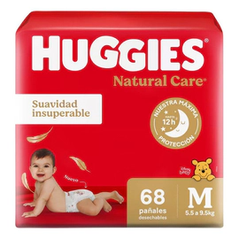 Pañales Huggies Supreme Care Ahorrapack M G Xg Xxg Xxxg