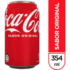 Coca-cola Gaseosa Sabor Original Lata 354 Cc
