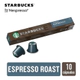 Cafe Starbucks Nespresso Roast Espresso 10 Capsulas