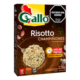 Arroz Gallo Risotto Champiñones 240 Gr