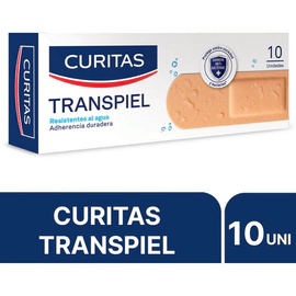 Curitas Apositos Adhesivos Transpiel 10 Un