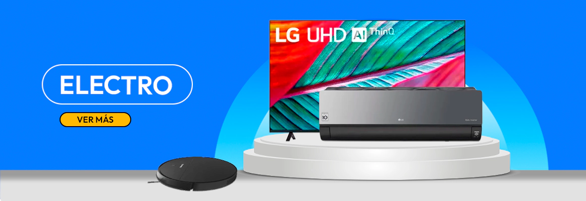 electrodomésticos electro smart tv aire acondicionado aspiradora
