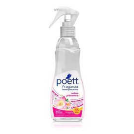 Aromatizador Poett De Telas Sedosa Primavera Gatillo 250 Ml