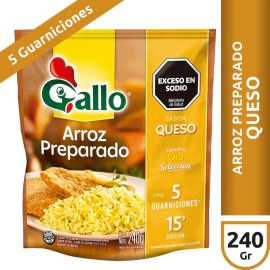 Arroz Gallo Preparado Queso 240 Gr